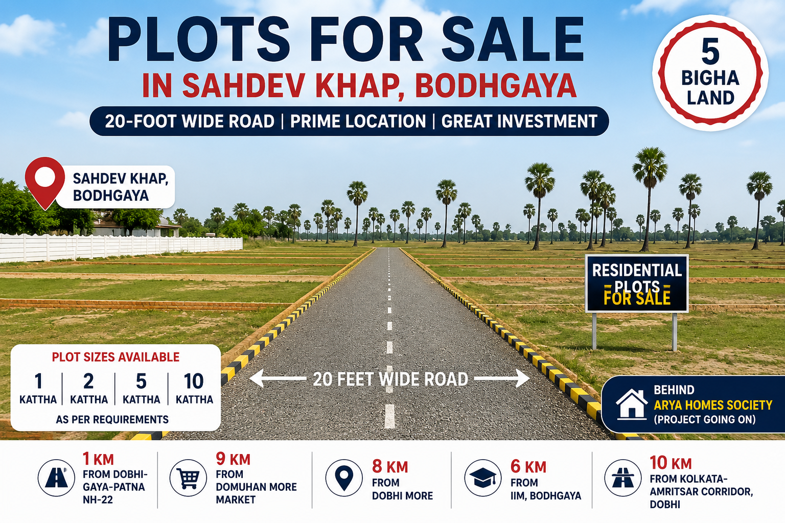 Plots for Sale in Sahdev Khap